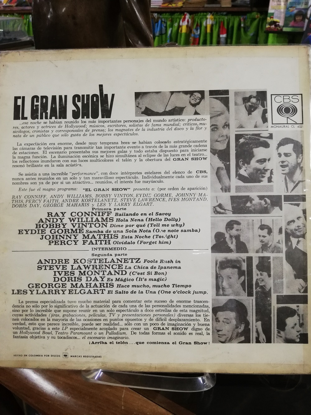 Imagen LP EL GRAN SHOW - ARTISTAS VARIOS 2