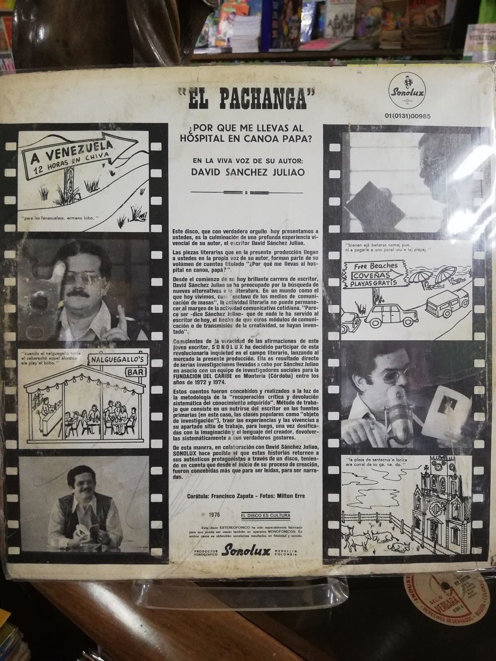 Imagen LP EL PACHANGA - DAVID SANCHEZ JULIAO 2