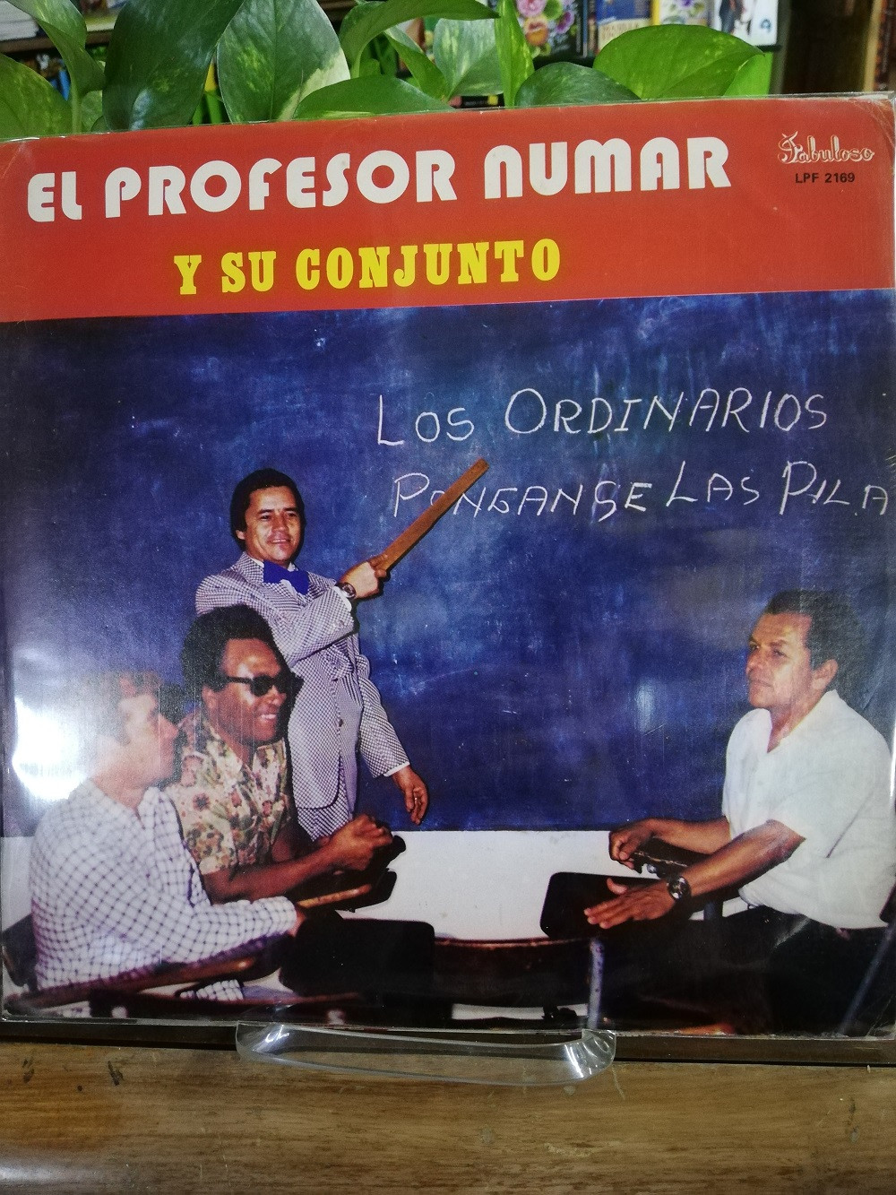 Imagen LP EL PROFESOR NUMAR Y SU CONJUNTO - LOS ORDINARIOS PONGANSE LAS PILAS 1