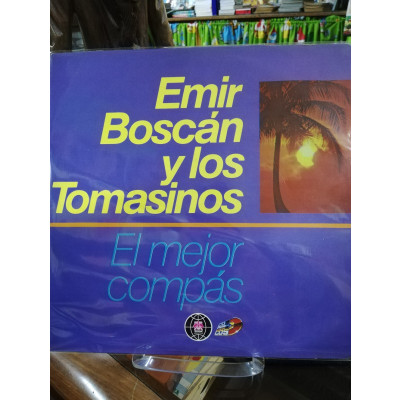 ImagenLP EMIR BOSCÁN Y LOS TOMASINOS - EL MEJOR COMPÁS