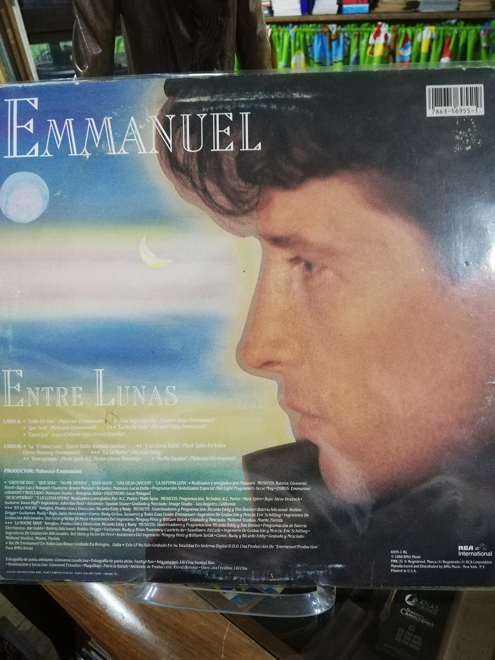 Imagen LP EMMANUEL - ENTRE LUNAS 2