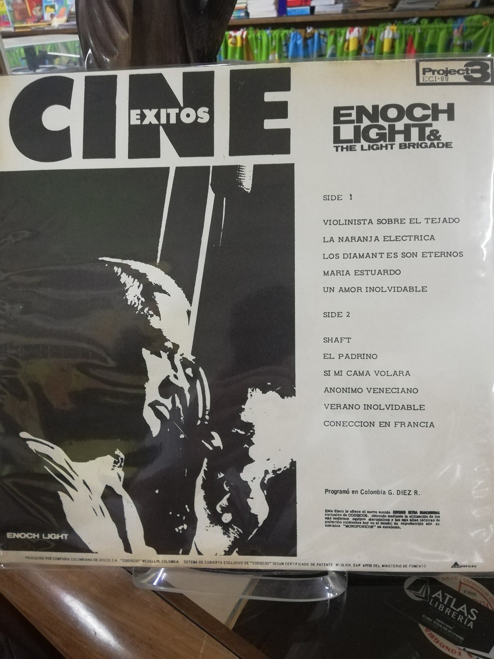 Imagen LP ENOCH LIGHT & THE LIGHT BRIGADE - CINE EXITOS  2