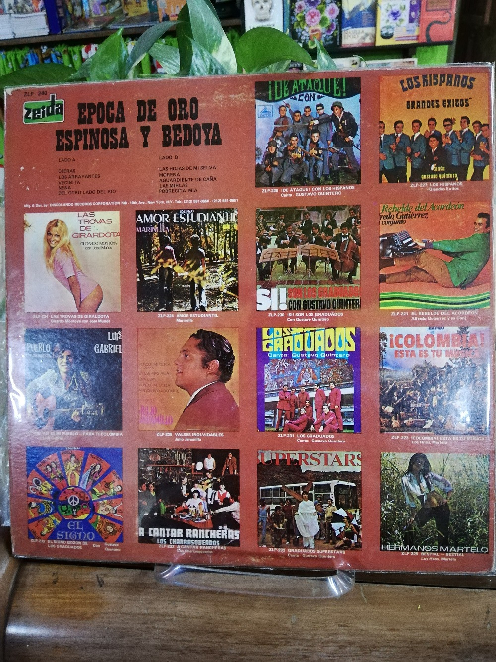 Imagen LP ESPINOSA Y BEDOYA - EPOCA DE ORO 2