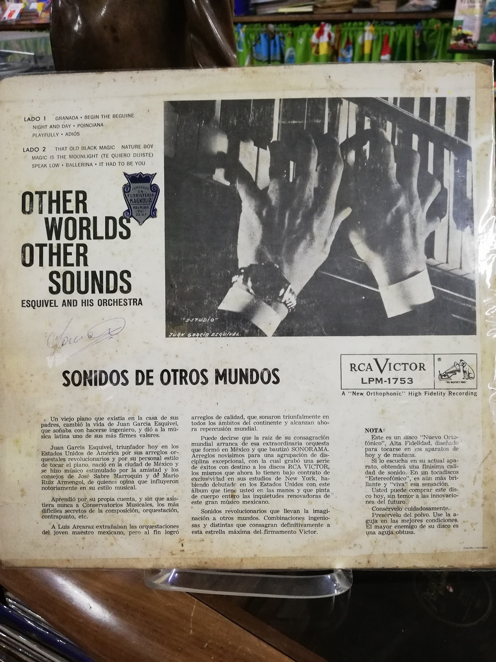 Imagen LP ESQUIVEL AND HIS ORCHESTRA - SONIDOS DE OTROS MUNDOS 2