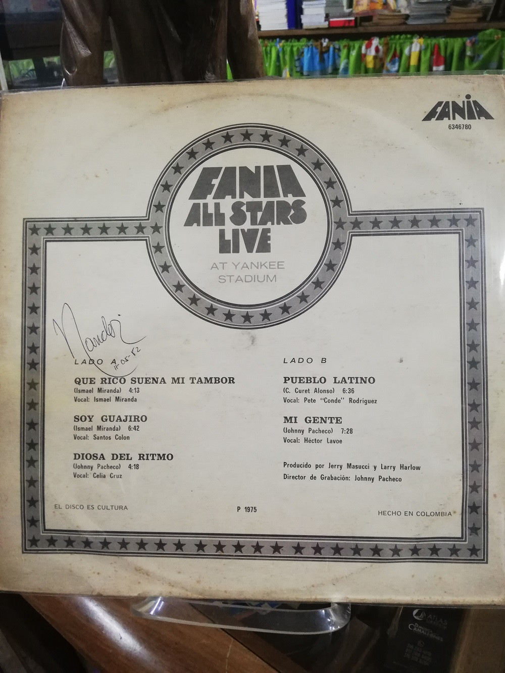 Imagen LP FANIA ALL STARS - LIVE AT THE YANKEE STADIUM VOL. 1 2