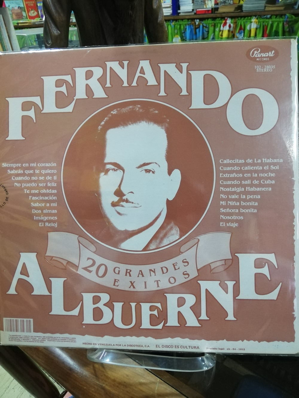 Imagen LP FERNANDO ALBUERNE - 20 GRANDES EXITOS 2