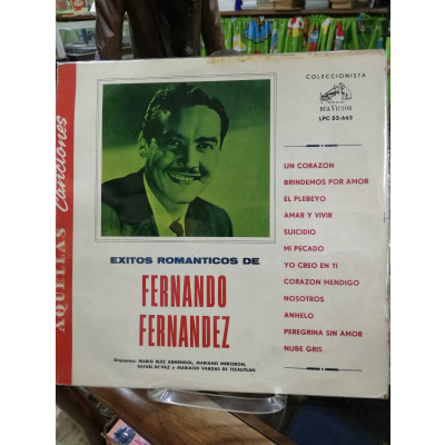 ImagenLP FERNANDO FERNANDEZ - EXITOS ROMÁNTICOS