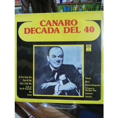 ImagenLP FRANCISCO CANARO - CANARO DECADA DEL 40