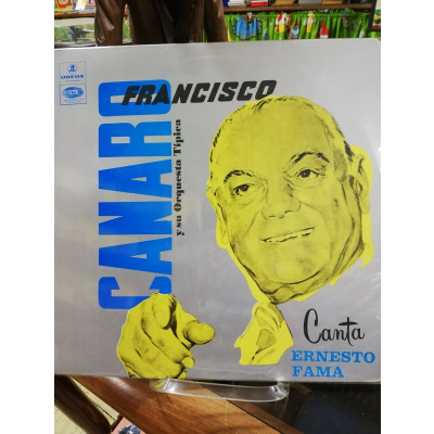 ImagenLP FRANCISCO CANARO Y SU ORQUESTA TIPICA - CANTA ERNESTO FAMA