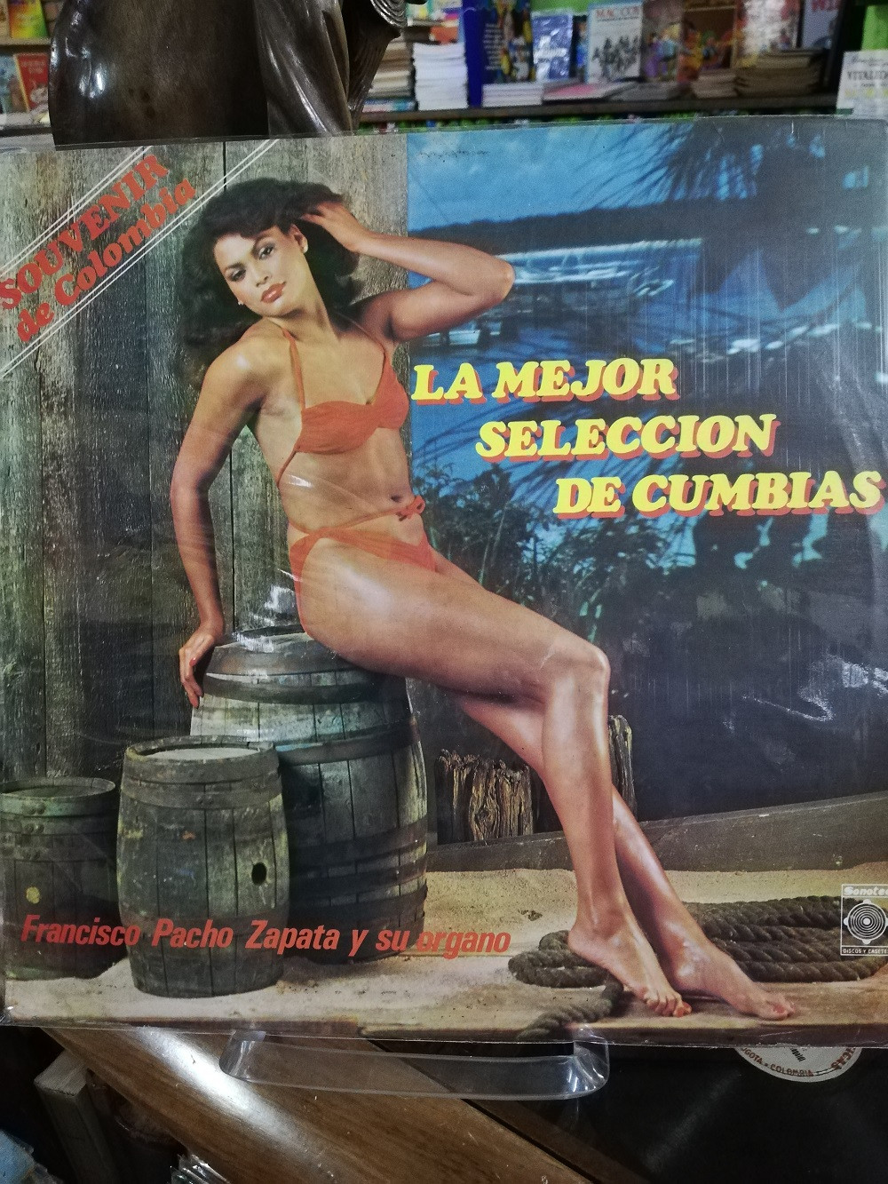 Imagen LP FRANCISCO PACHO ZAPATA Y SU ORGANO - LA MEJOR SELECCIÓN DE CUMBIAS