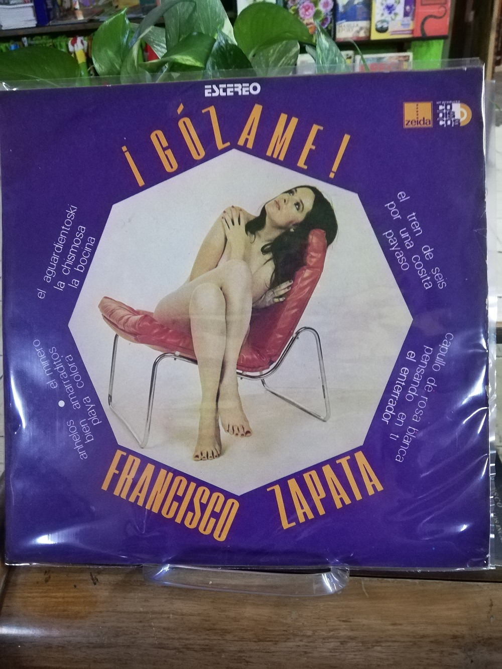 Imagen LP FRANCISCO ZAPATA - GOZAME! 1