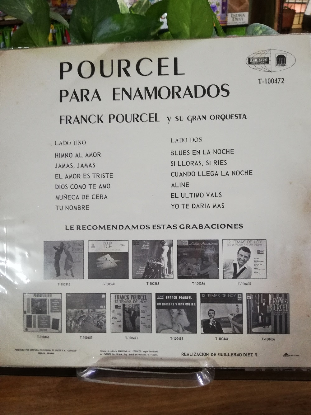 Imagen LP FRANCK POURCEL Y SU GRAN ORQUESTA - PARA ENAMORADOS 2