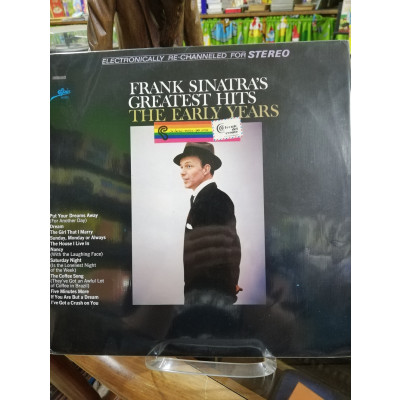 ImagenLP FRANK SINATRA - GREATEST HITS THE EARLY YEARS