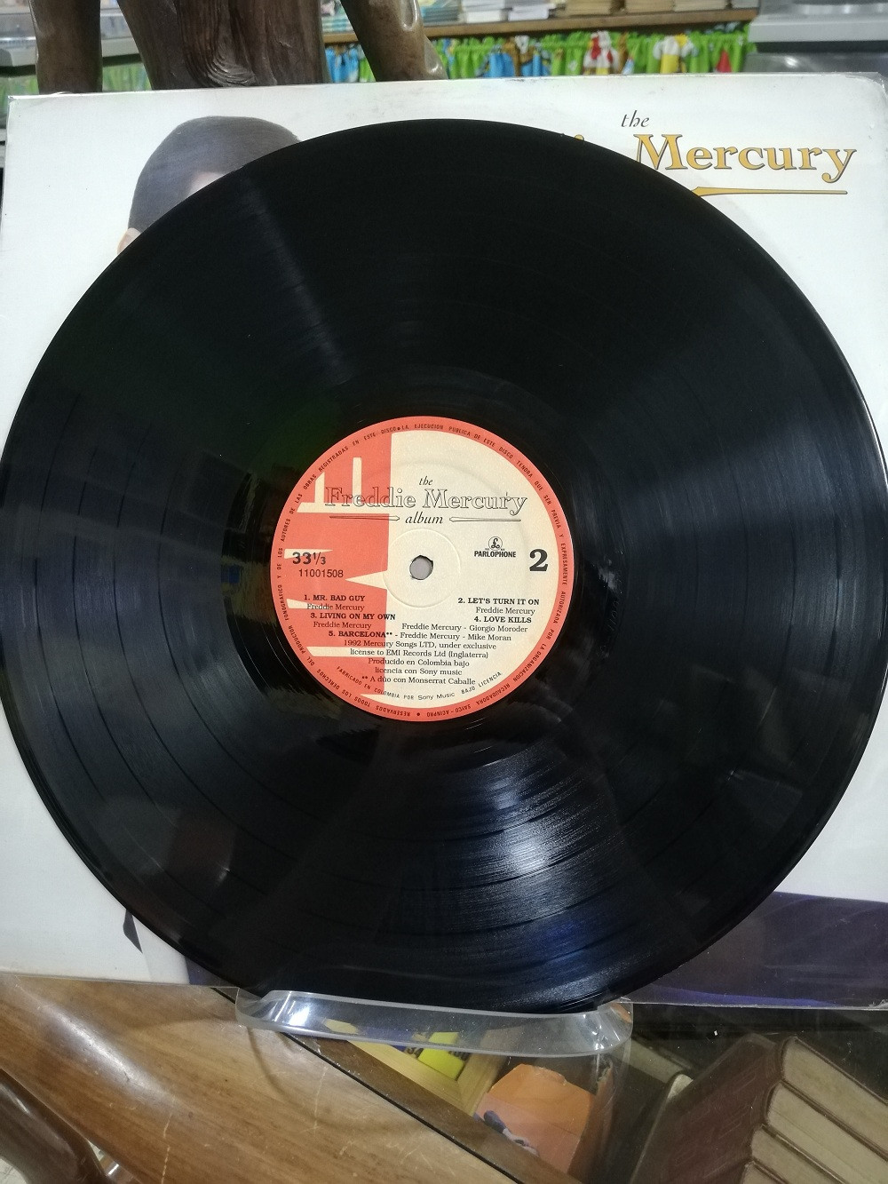 Imagen LP FREDDIE MERCURY - THE FREDDIE MERCURY ALBUM 4