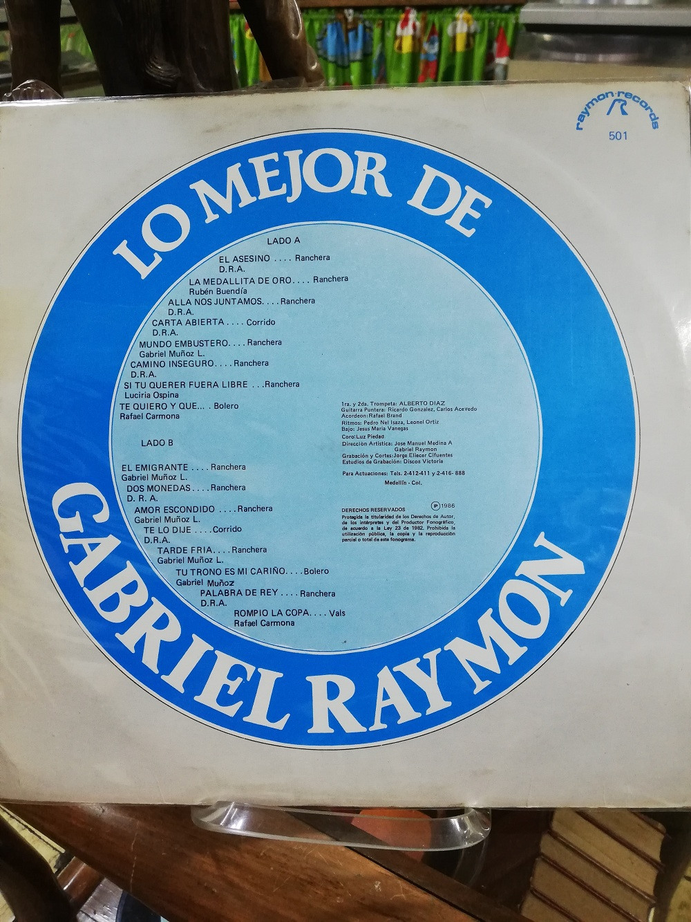 Imagen LP GABRIEL RAYMON - LO MEJOR DE GABRIEL RAYMON 2