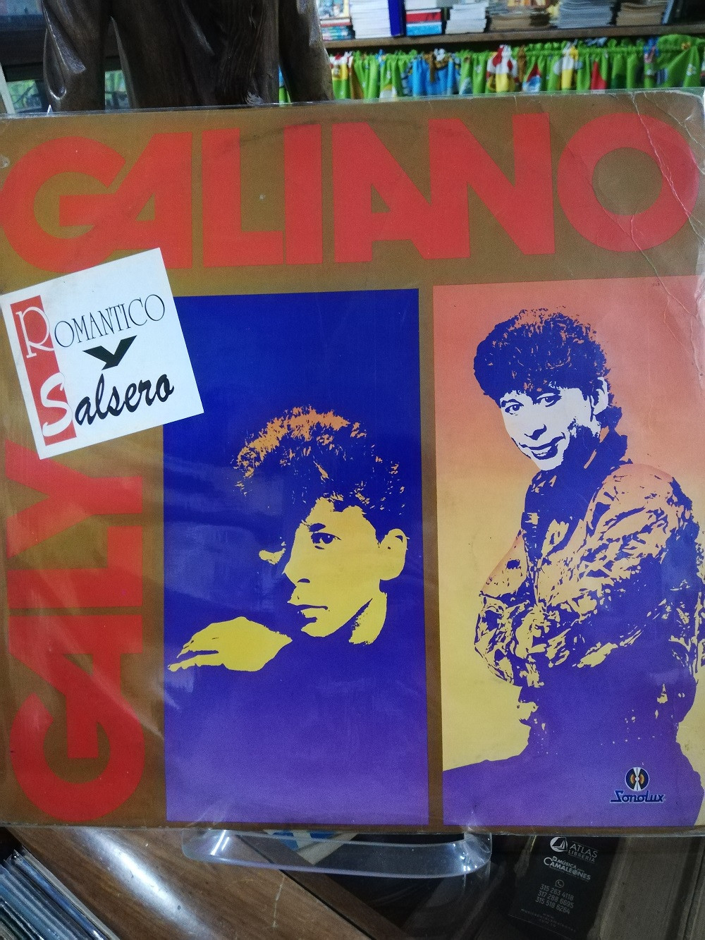 Imagen LP GALY GALIANO - ROMÁNTICO Y SALSERO