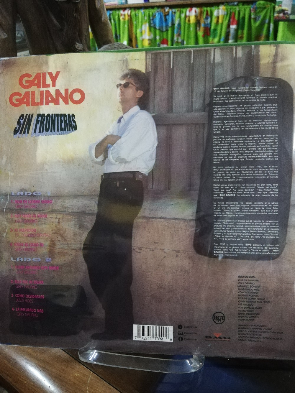 Imagen LP GALY GALIANO - SIN FRONTERAS 2