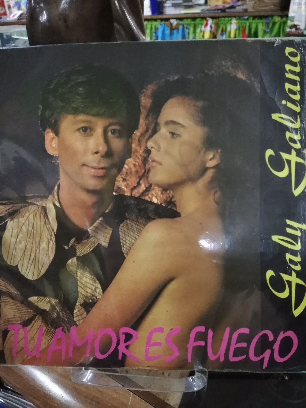 Imagen LP GALY GALIANO Y SU GRUPO GAMA - TU AMOR ES FUEGO 1