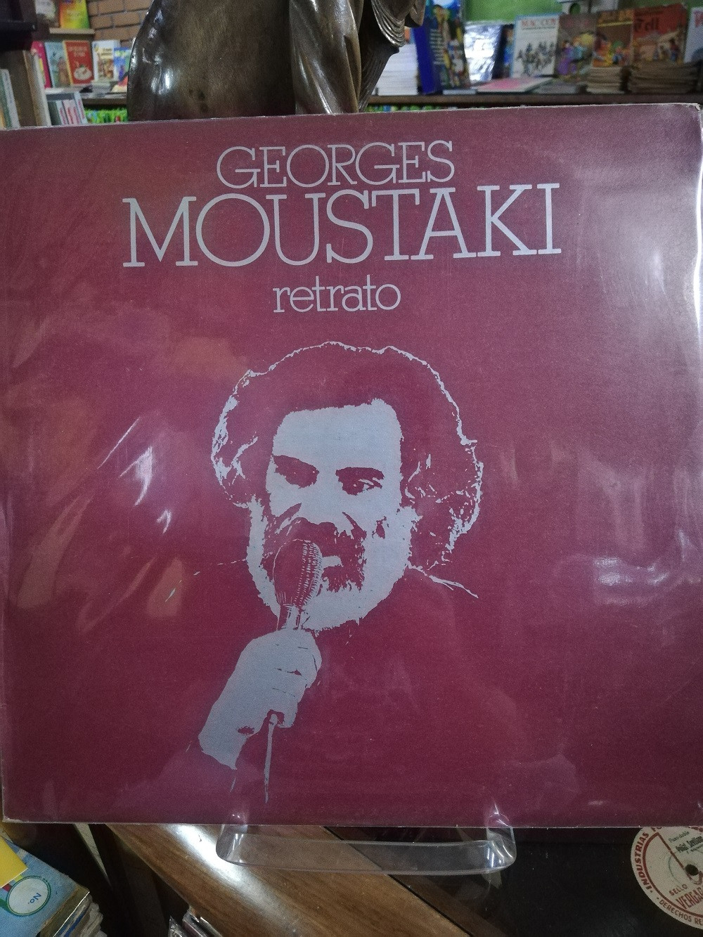 Imagen LP GEORGES MOUSTAKI - RETRATO 1