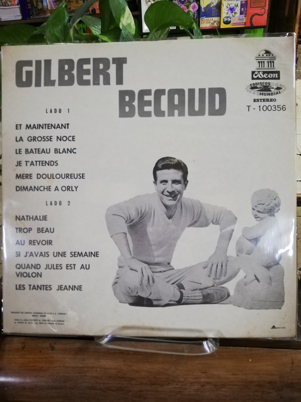 Imagen LP GILBERT BECAUD - GILBERT BECAUD 2