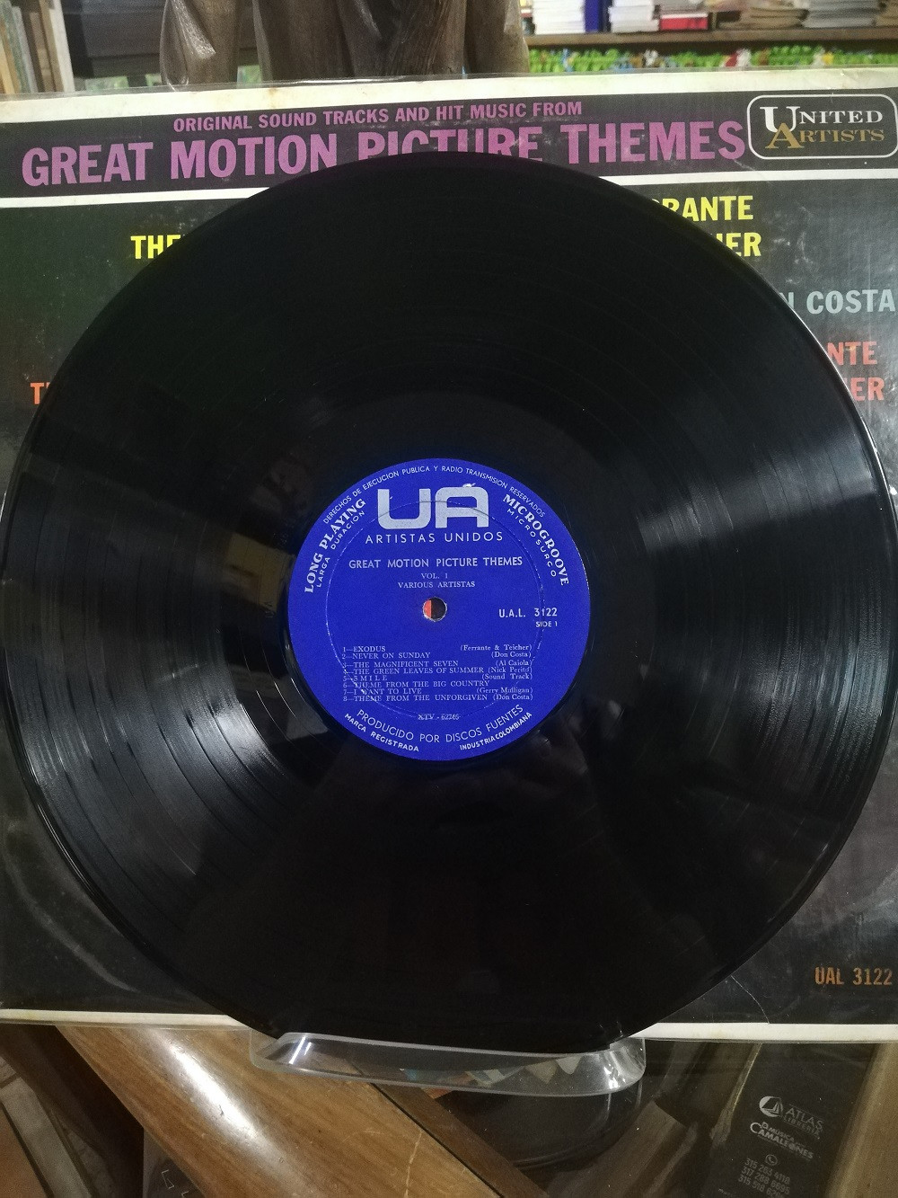Imagen LP GREAT MOTION PICTURE THEMES - ORIGINAL SOUND TRACKS AND HIT MUSIC 3