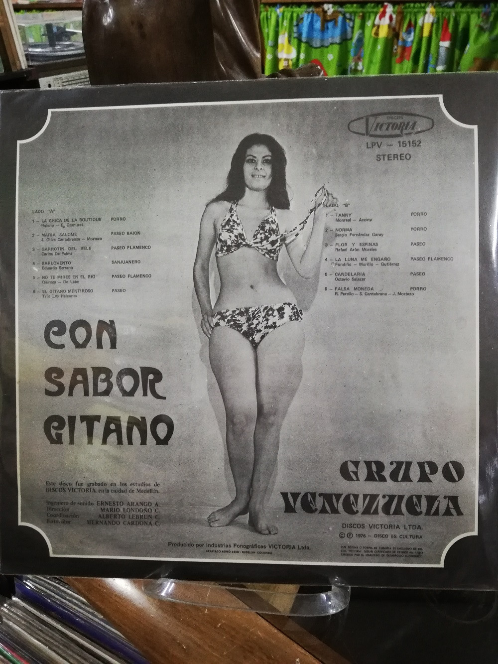 Imagen LP GRUPO VENEZUELA - CON SABOR GITANO 2