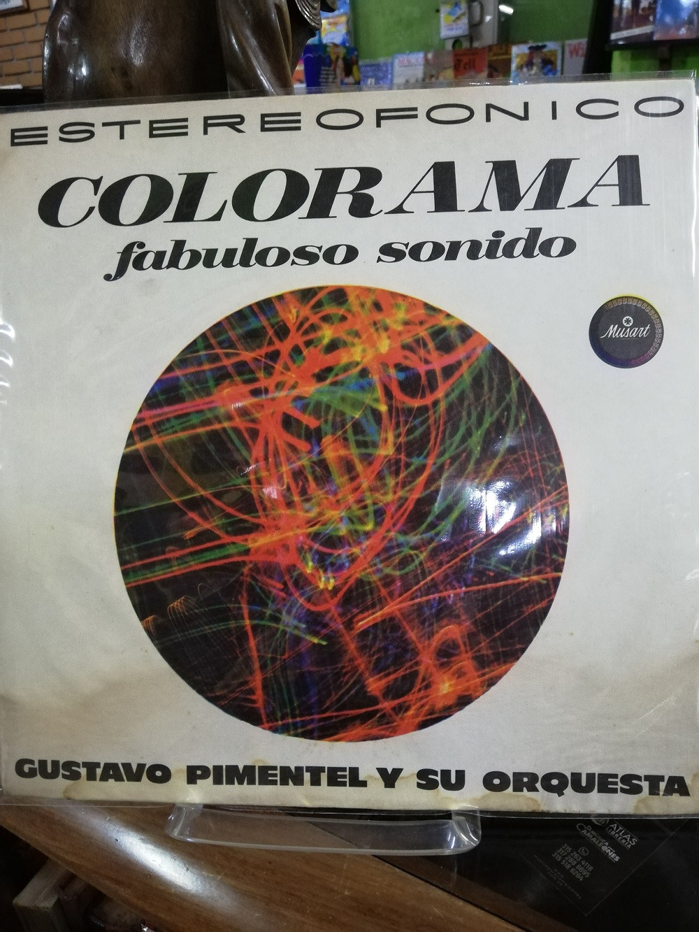Imagen LP GUSTAVO PIMENTEL Y SU ORQUESTA - COLORAMA FABULOSO SONIDO