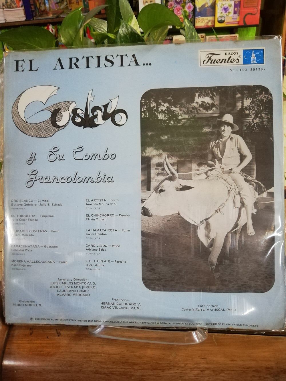 Imagen LP GUSTAVO Y SU COMBO GRANCOLOMBIA - EL ARTISTA 2