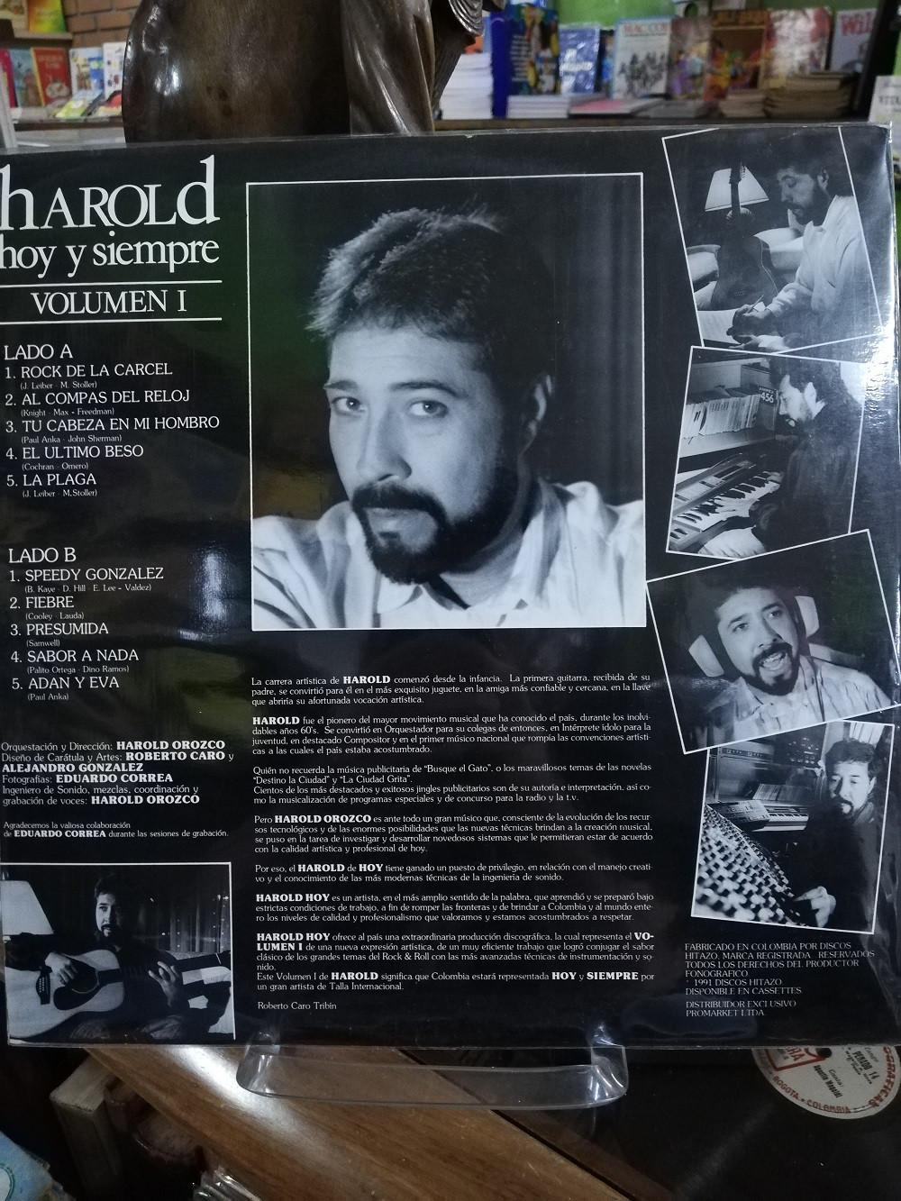 Imagen LP HAROLD OROZCO - ROCK AND ROLL DE HOY Y SIEMPRE VOL. 1 2