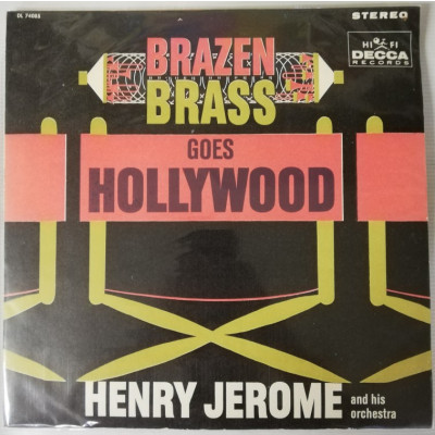 ImagenLP HENRY JEROME AND HIS ORCHESTRA - BRAZEN BRASS GOES HOLLYWOOD