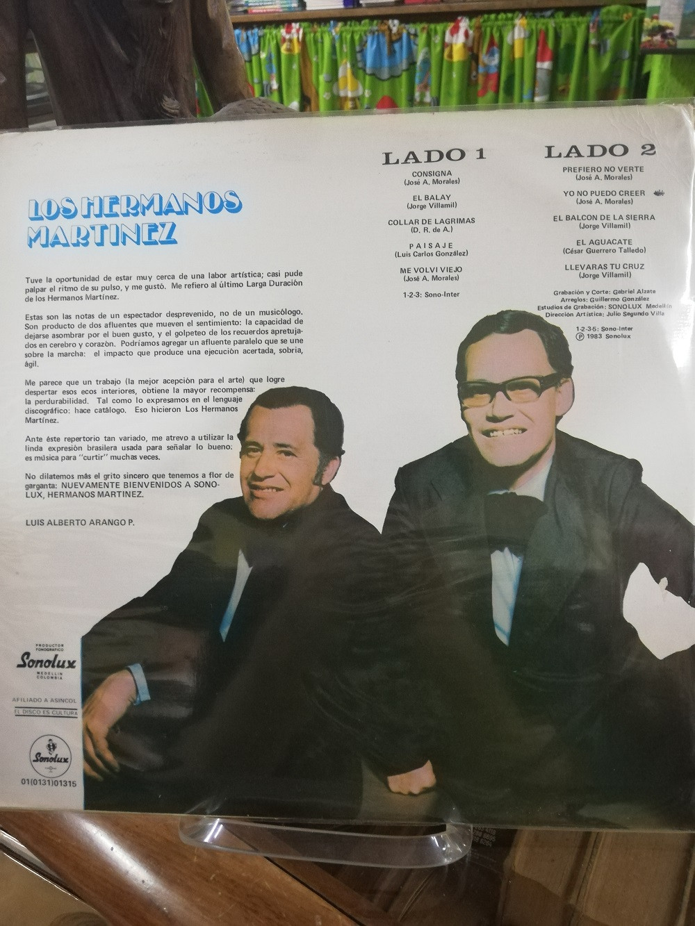 Imagen LP HERMANOS MARTINEZ - EL BALCÓN DE LA SIERRA 2