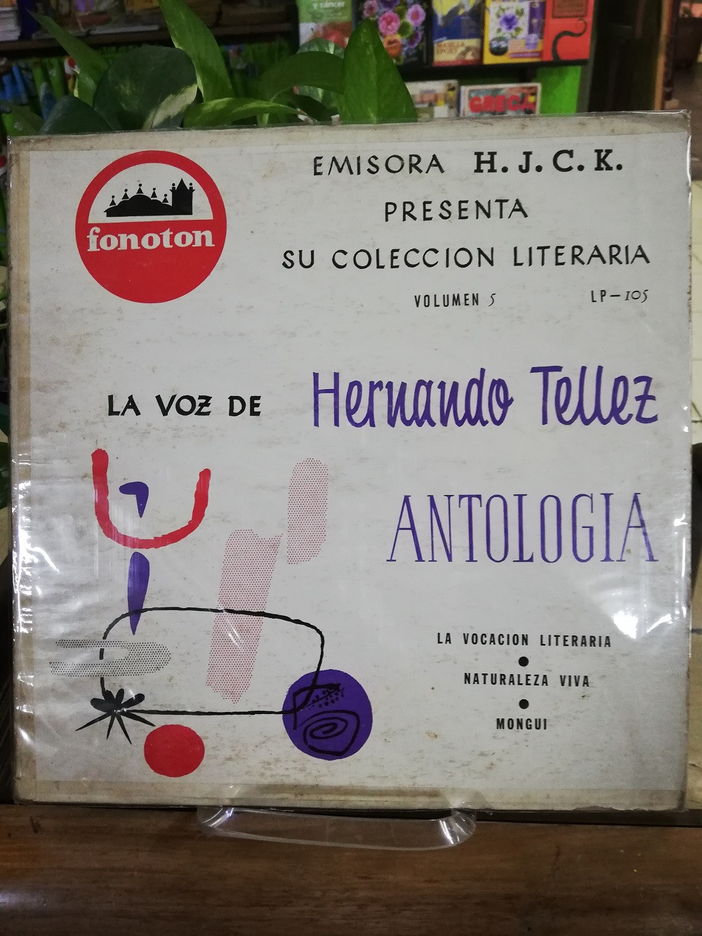 Imagen LP HERNANDO TELLEZ - ANTOLOGIA 1