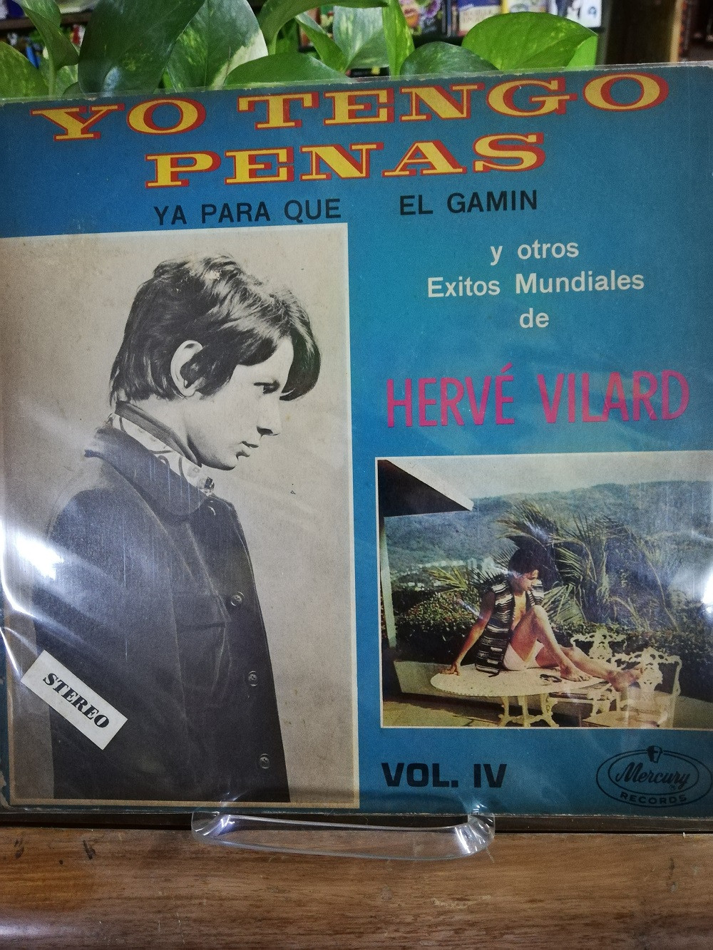 Imagen LP HERVÉ VILLARD - YO TENGO PENAS Y OTROS EXITOS MUNDIALES DE HERVÉ VILARD 1