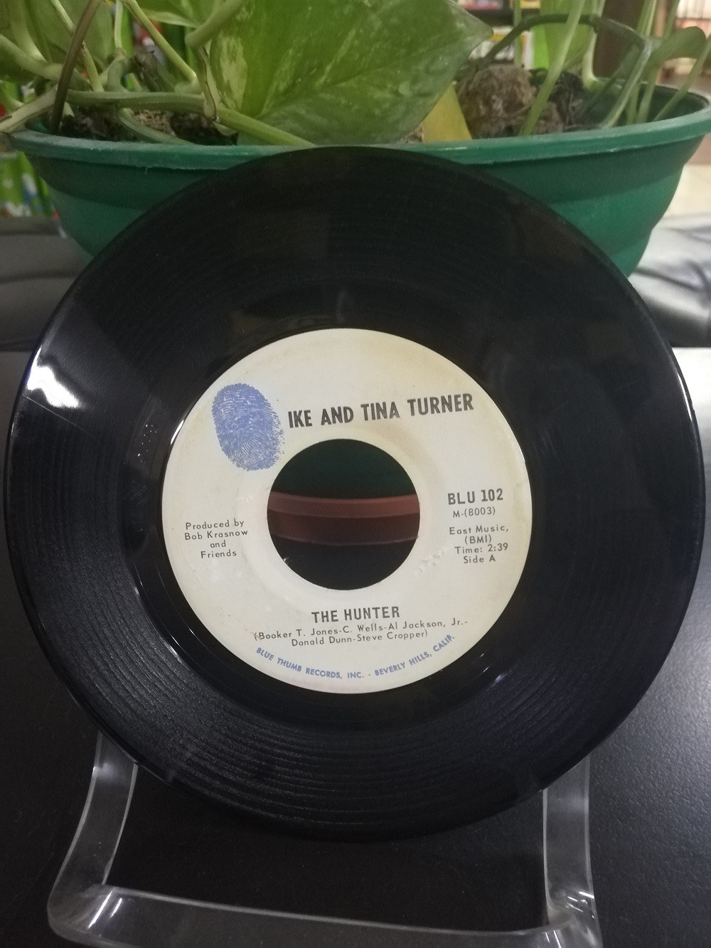Imagen LP IMPORTADO 45 RPM IKE AND TINA TURNER - THE HUNTER/CRAZY ´BOUT YOU BABY