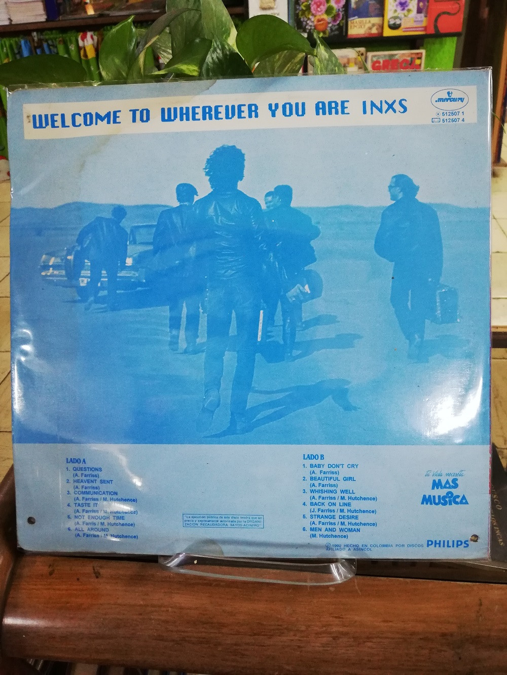 Imagen LP INXS - WELCOME TO WHEREVER YOU ARE 2