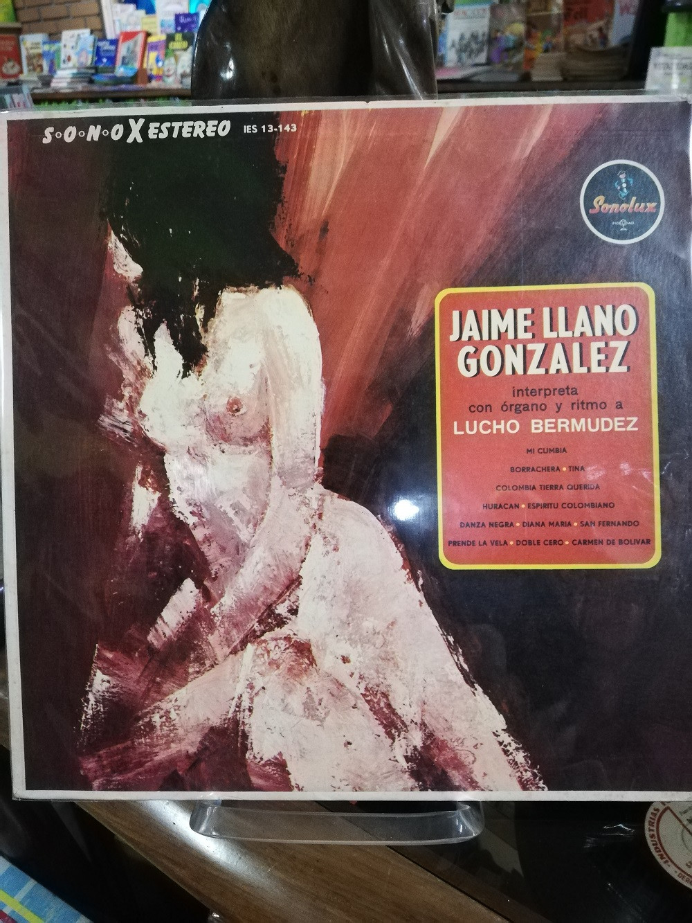Imagen LP JAIME LLANO GONZALEZ - INTERPRETA CON ORGANO Y RITMO A LUCHO BERMUDEZ