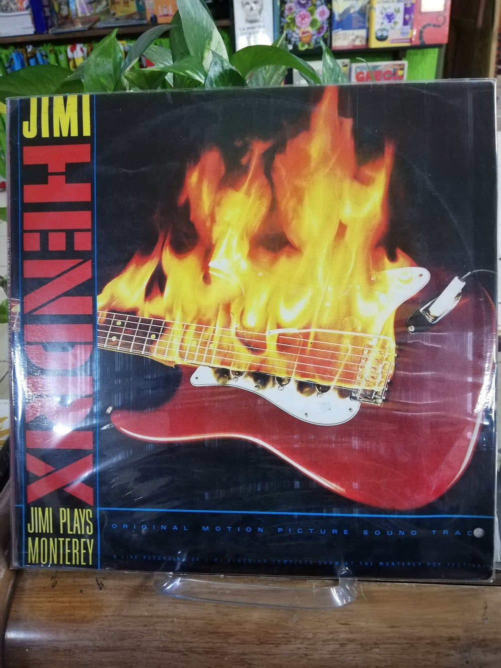 Imagen LP JIMI HENDRIX - JIMI PLAYS MONTERREY 1