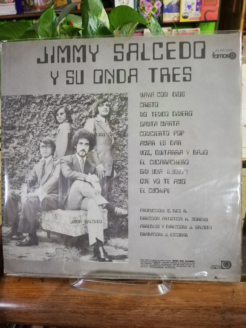 Imagen LP JIMMY SALCEDO - JIMMY SALCEDO Y SU ONDA 3 2