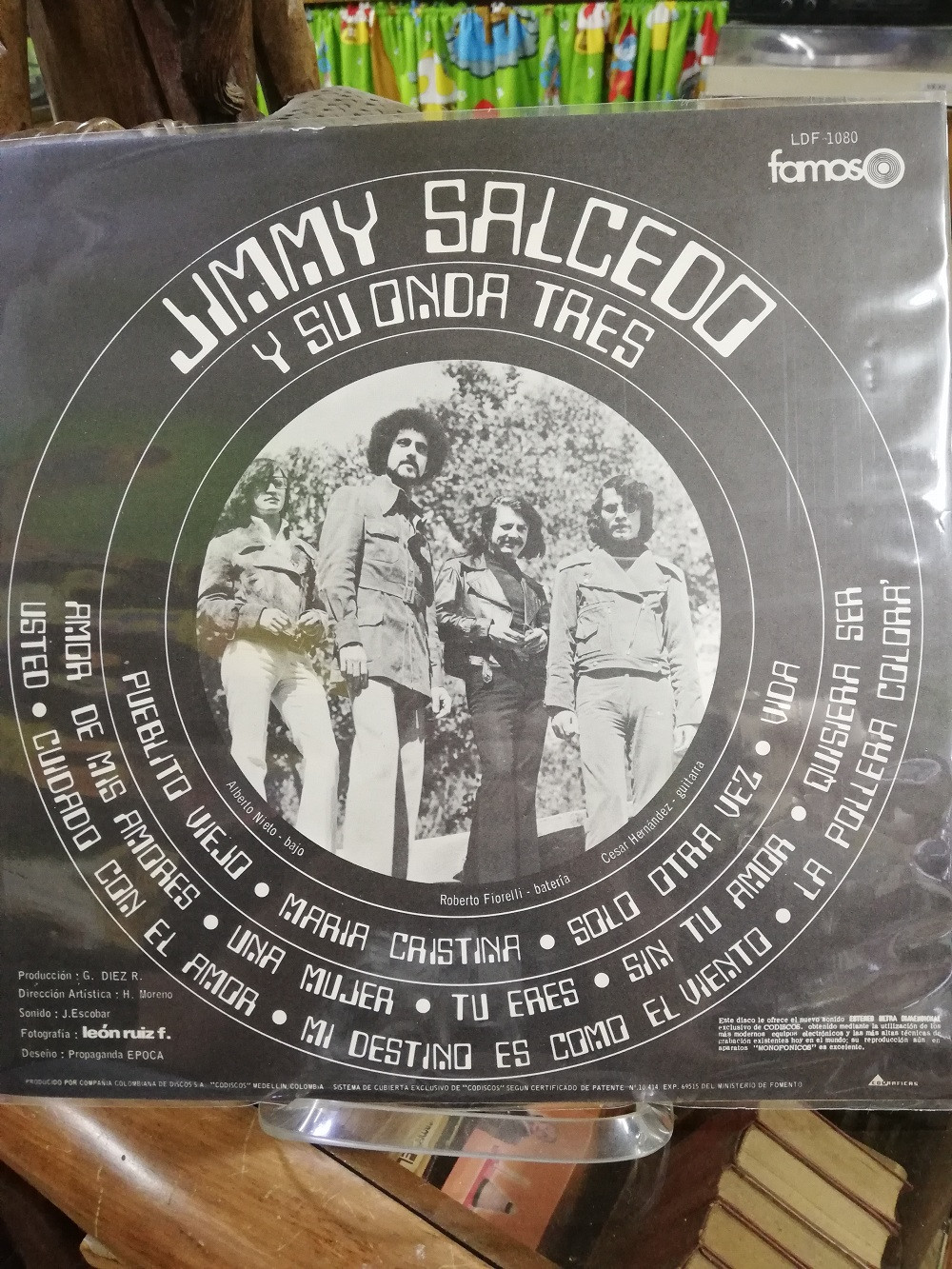 Imagen LP JIMMY SALCEDO Y SU ONDA TRES - JIMMY SALCEDO Y SU ONDA TRES 2