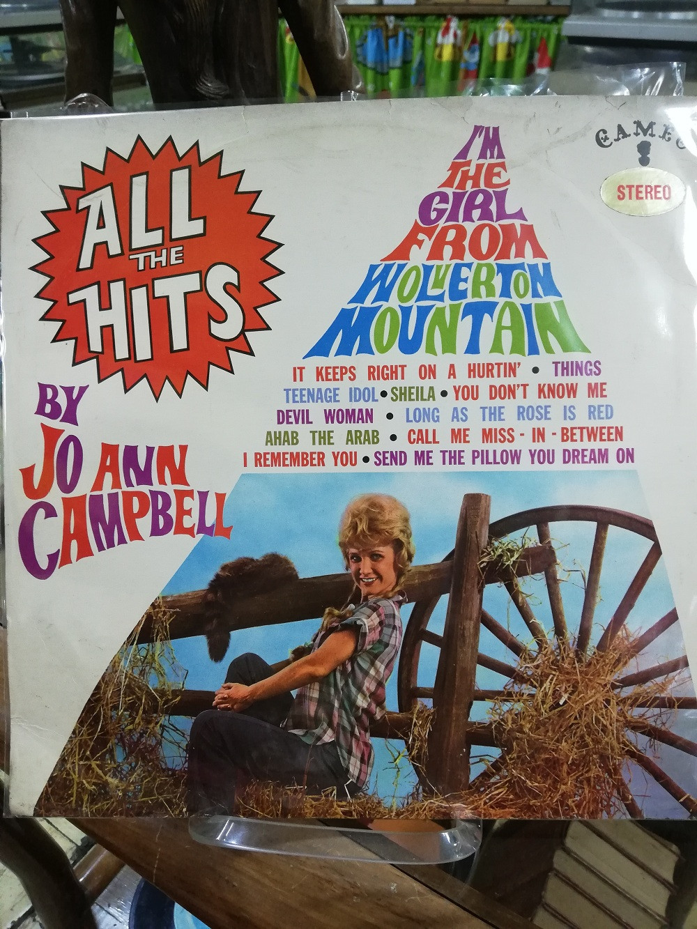 Imagen LP JO ANN CAMPBELL - I´M THE GIRL FROM WOLVERTON MOUNTAIN - ALL THE HITS