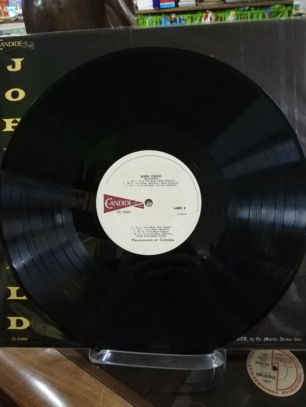 Imagen LP JOHN FIELD - CONCIERTO No. 2 EN LA BEMOL, PARA PIANO/NOCTURNOS PARA PIANO 4