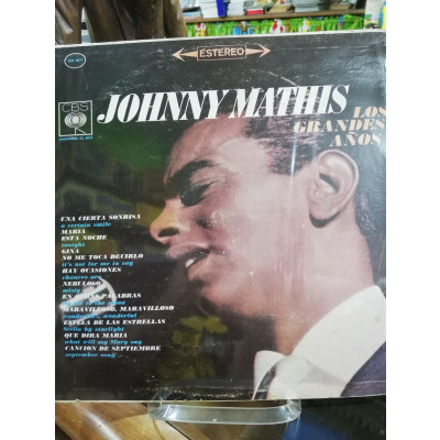 ImagenLP JOHNNY MATHIS - LOS GRANDES AÑOS