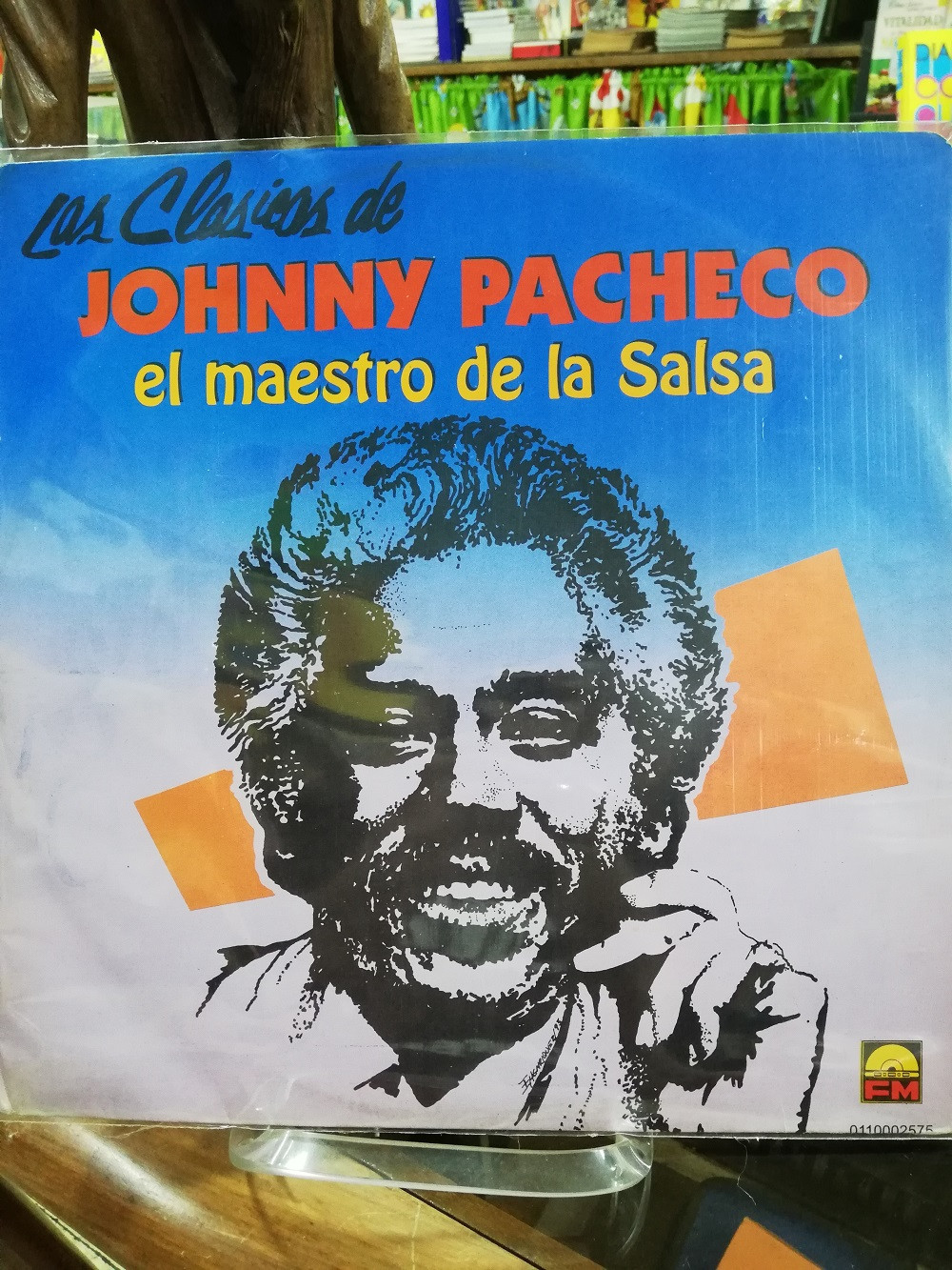 Imagen LP JOHNNY PACHECO - LAS CLÁSICAS JOHNNY PACHECO, EL MAESTRO DE LA SALSA