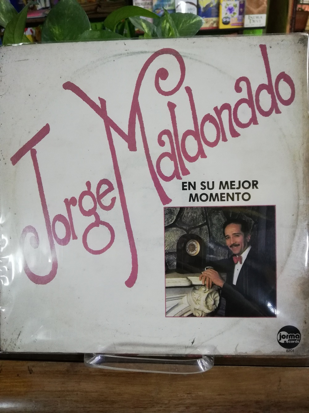 Imagen LP JORGE MALDONADO - EN SU MEJOR MOMENTO 1