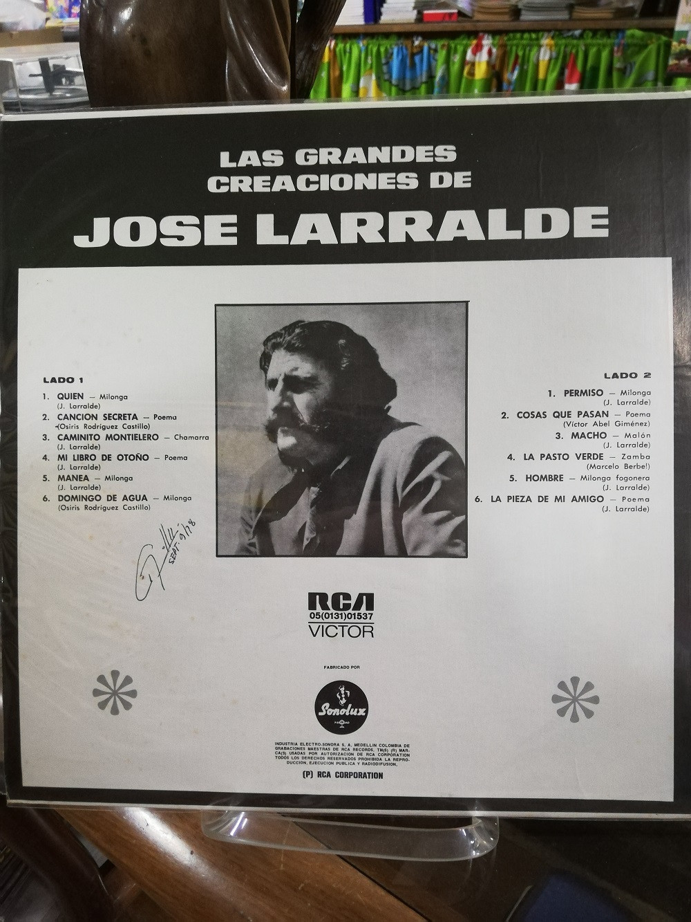 Imagen LP JOSÉ LARRALDE - LAS GRANDES CREACIONES DE JOSÉ LARRALDE 2