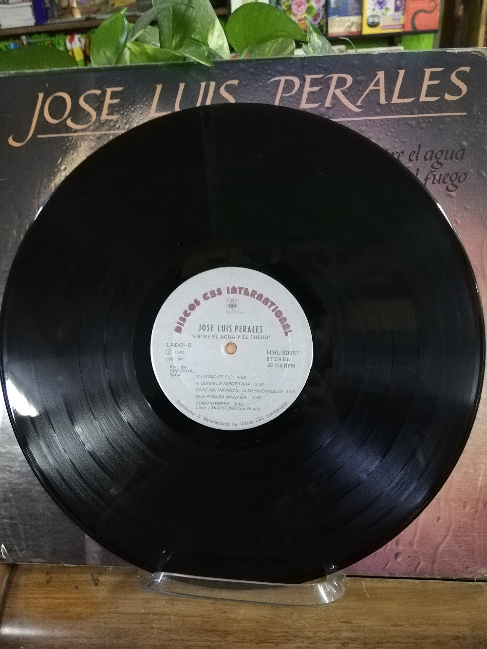 Imagen LP JOSÉ LUIS PERALES - ENTRE EL AGUA Y EL FUEGO 4
