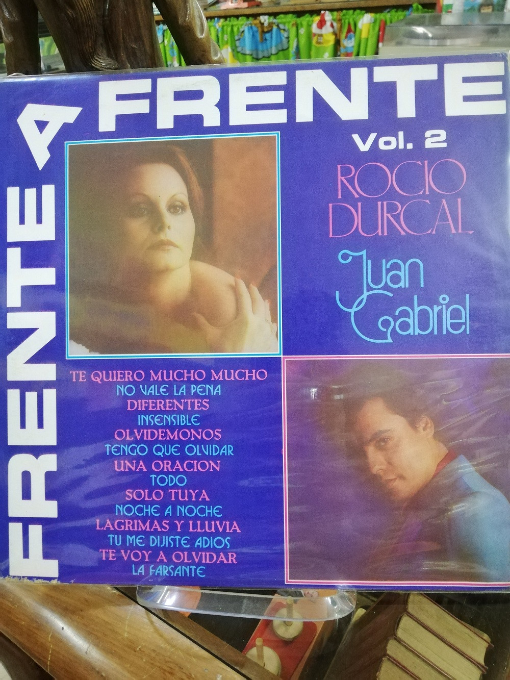 Imagen LP JUAN GABRIEL & ROCIO DURCAL - FRENTE A FRENTE VOL. 2