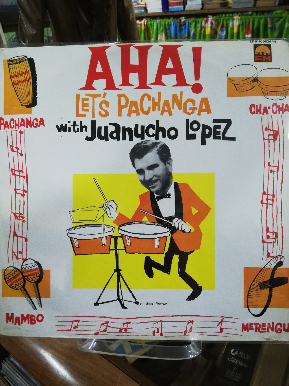 Imagen LP JUANUCHO LOPEZ Y SU ORQUESTA - AHA! LET´S PACHANGA