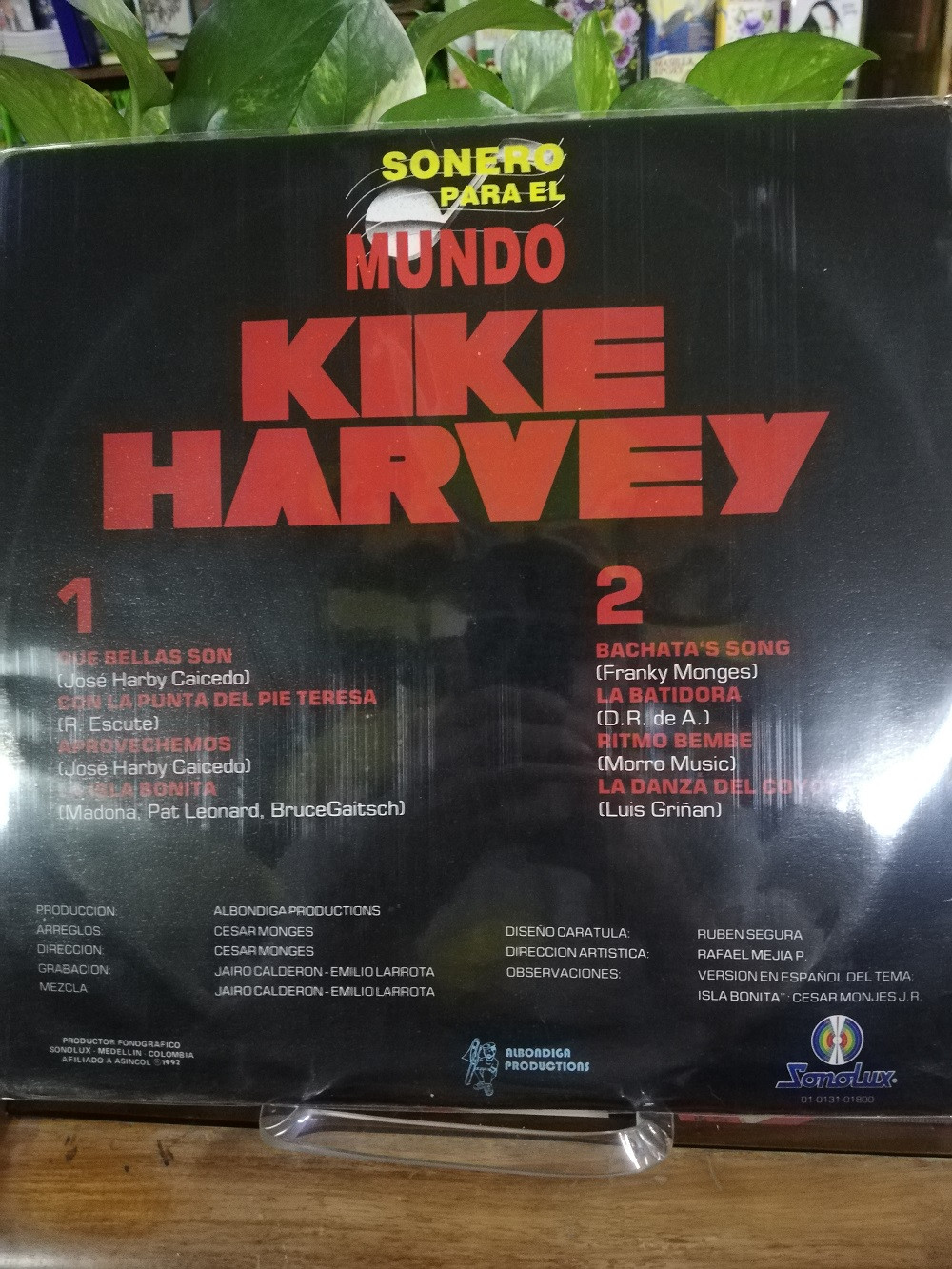 Imagen LP KIKE HARVEY - SONERO PARA EL MUNDO 2
