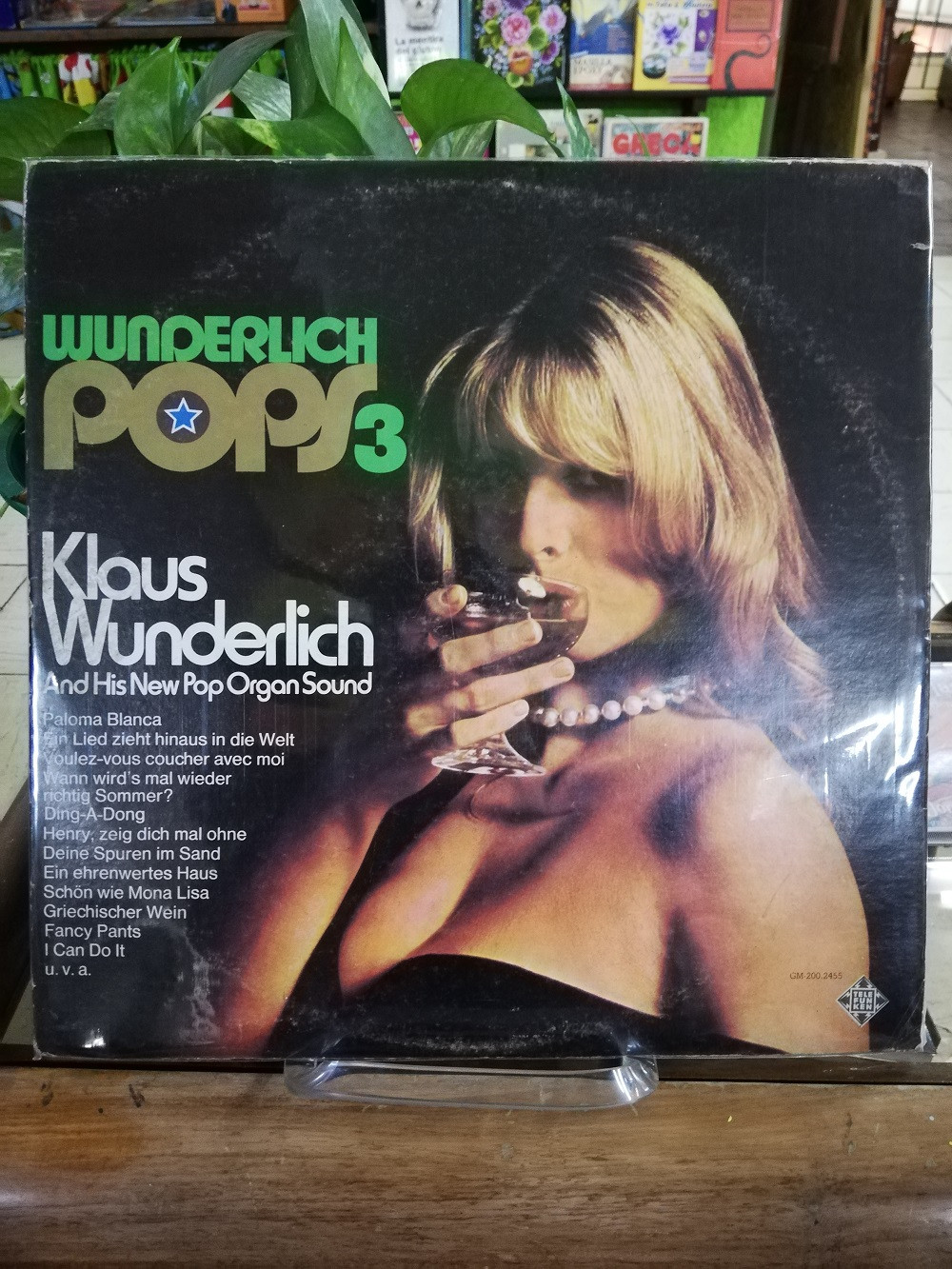 Imagen LP KLAUS WUNDERLICH ANSD HIS NEW POP ORGAN SOUND - WUNDERLICH POPS 3 1